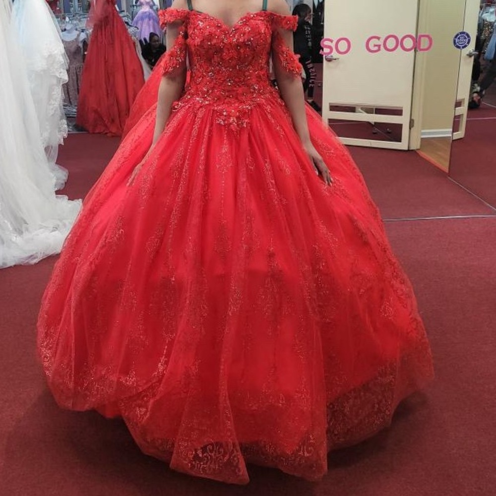 Charming Scarlet Kids Formal Dress